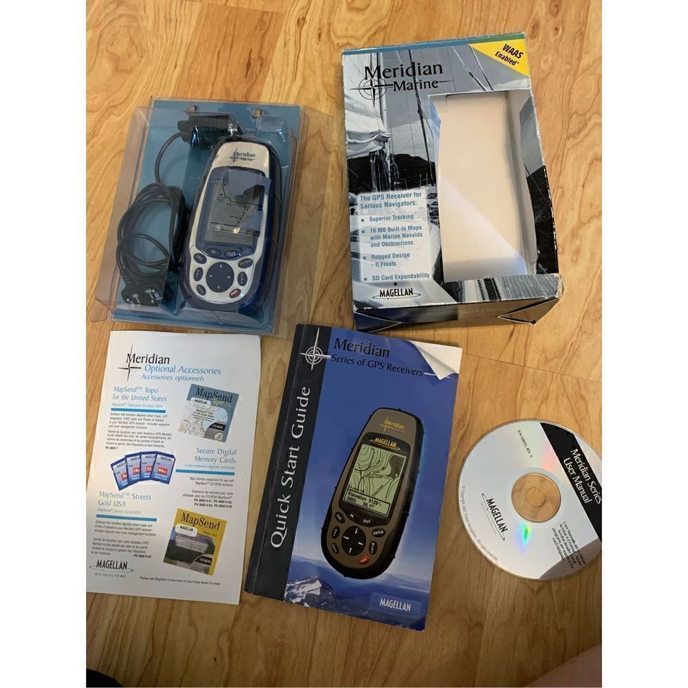 Magellan Meridian Marine with cd